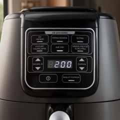Karaca Air Pro Cook XL 2 in 1 Konuşan Airfryer Black Copper