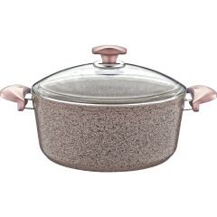 Oms Mayfair Club 7 Parça Granit Tencere Seti