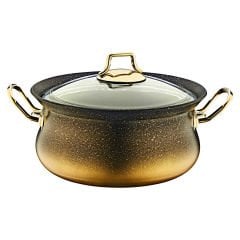 Oms Bakraç 6 Parça Granit Güveç Tencere Seti