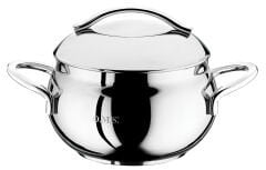 Oms 1009-S 8 Parça Silindir Çelik Tencere Seti