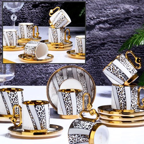 Kosova Emrick 6 lı Kahve Fincan Seti