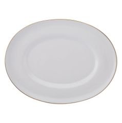 Emsan Alicia Fine Bone 60 Parça 12 Kişilik Yuvarlak Yemek Takımı Gold