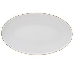 Emsan Freya Fine Bone 60 Parça 12 Kişilik Yuvarlak Yemek Takımı Gold