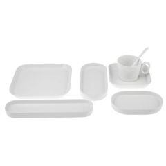 Emsan Yeni Mısra Porselen 30 Parça 6 Kişilik Kahvaltı/Servis Takımı