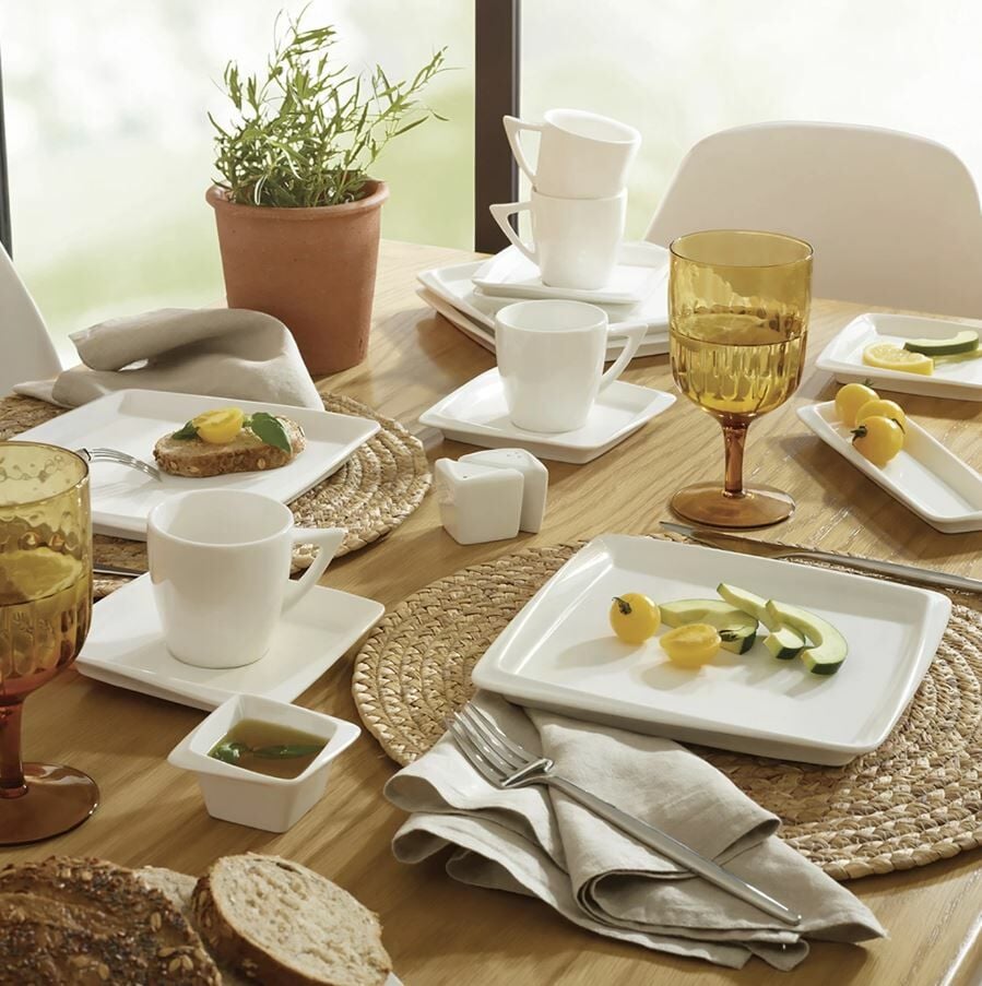 Karaca Vavien Porselen 26 Parça 6 Kişilik Kahvaltı/Servis Takımı