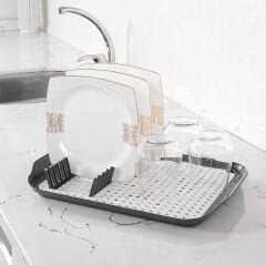 Bulaşık kurutma tepsi ve süzme matı tabaklık  BSF-00908
