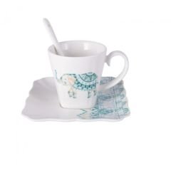 Karaca Marodisa Blue 32 Parça 6 Kişilik Porselen Kahvaltı/Servis Takımı