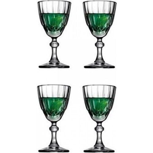 Diamond Bardak 4'lü 49 cc Kahve Yanı Bardağı Ayaklı
