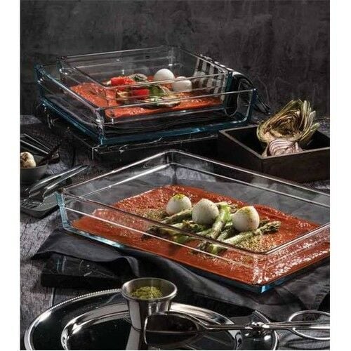 Paşabahçe Borcam Premium Küçük Dikdörtgen Tepsi