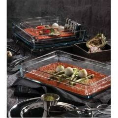 Paşabahçe Borcam Premium Küçük Dikdörtgen Tepsi