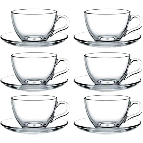 Paşabahçe Basic 6 Lı Çay Fincan Takımı