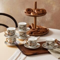 Karaca Milas 6 Kişilik Kahve Fincan Takımı