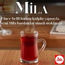 Paşabahçe Mila Kulplu Büyük Çay Bardağı 3 Adet