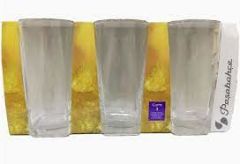 Paşabahçe Carre 3'lü Meşrubat Bardağı