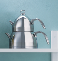 Emsan Aragon İndüksiyon Tabanlı Paslanmaz Çelik Çaydanlık