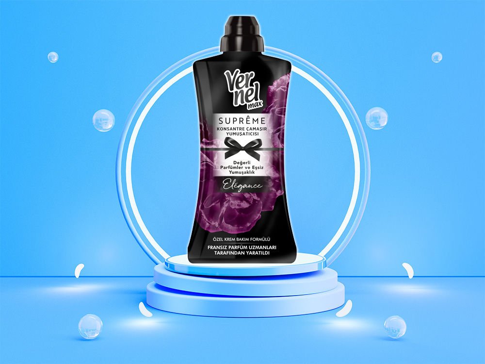 Vernel Max Konsantre Çamaşır Yumuşatıcısı Supreme Elegance 1200ml
