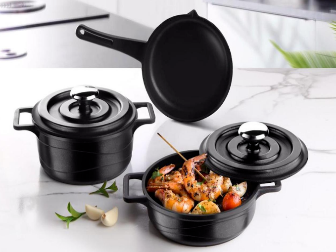 lavonni 5 Parça Mini Döküm Set