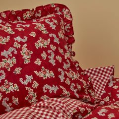 Karaca Home Carlo %100 Pamuk Tek Kişilik Kırmızı Nevresim Takımı