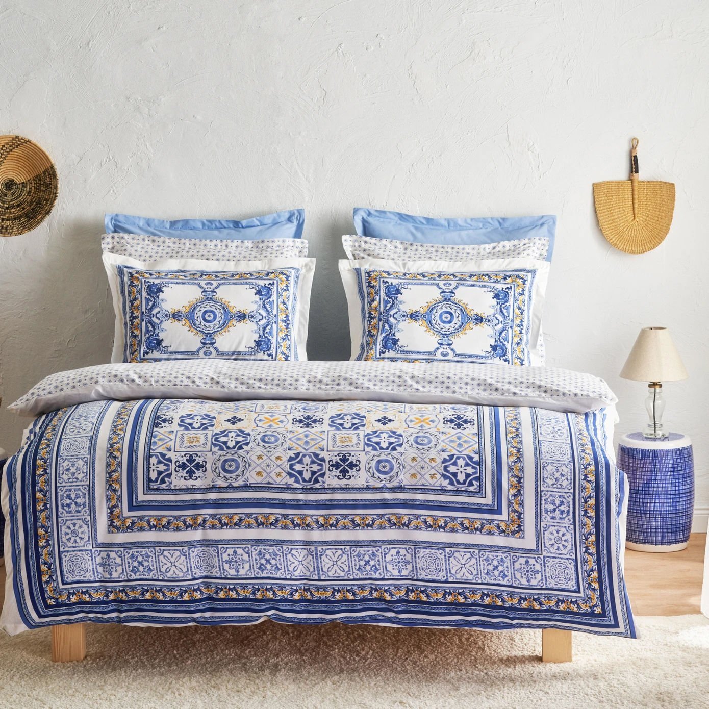 Karaca Home Alfama %100 Pamuk Çift Kişilik Nevresim Takımı
